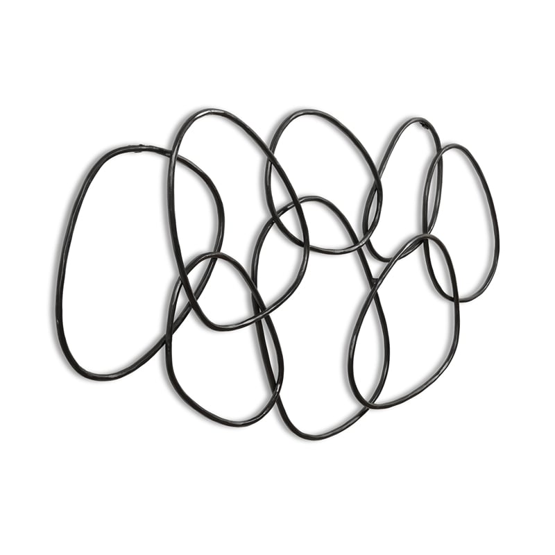 Moe's Home Collection Wall Sculpture Metal Brown