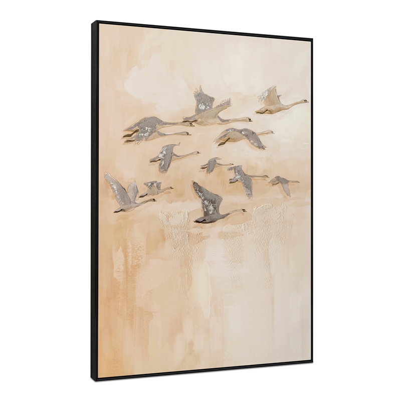 Moe's Home Collection Painting Canvas Multicolor