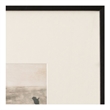 Moe's Home Collection Strand 2 Frame Canvas Print in Textured Matte Black Border