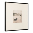 Moe's Home Collection Strand 2 Frame Canvas Print in Textured Matte Black Border