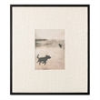 Moe's Home Collection Strand 2 Frame Canvas Print in Textured Matte Black Border