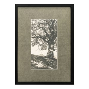 Moe's Home Collection Arise Framed Paper Print with Matte Black Border