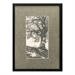 Moe's Home Collection Arise Framed Paper Print with Matte Black Border