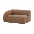 Moe's Home Collection Isla Corner Chair Fabric Brown