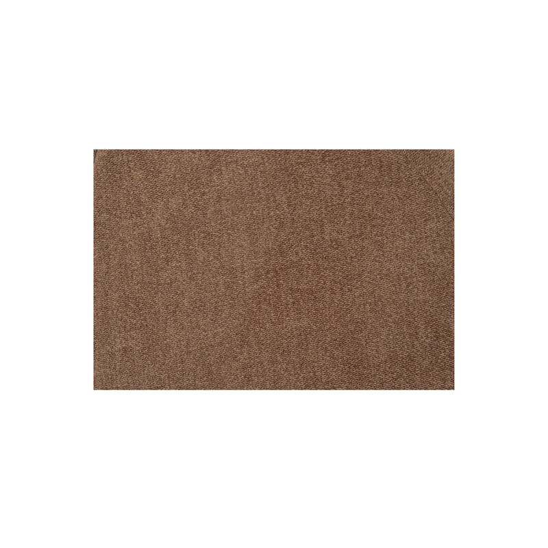 Moe's Home Collection Isla Corner Chair Fabric Brown
