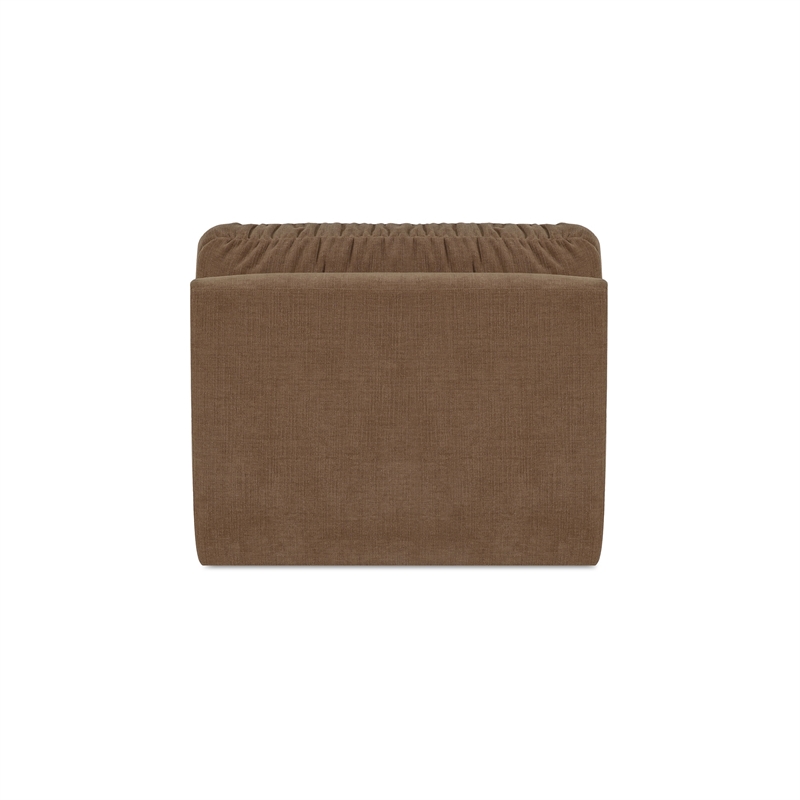 Moe's Home Collection Matina Slipper Chair Fabric Taupe