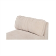 Moe's Home Collection Matina Slipper Chair Fabric Beige