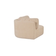 Moe's Home Collection Matina Corner Chair Fabric Beige