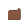 Moe's Home Collection Leo Occasional Chair Fabric Brown