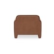 Moe's Home Collection Leo Occasional Chair Fabric Brown