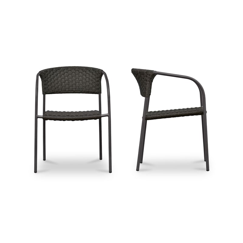 Moe's Home Collection Zola Dining Chair Metal Brown
