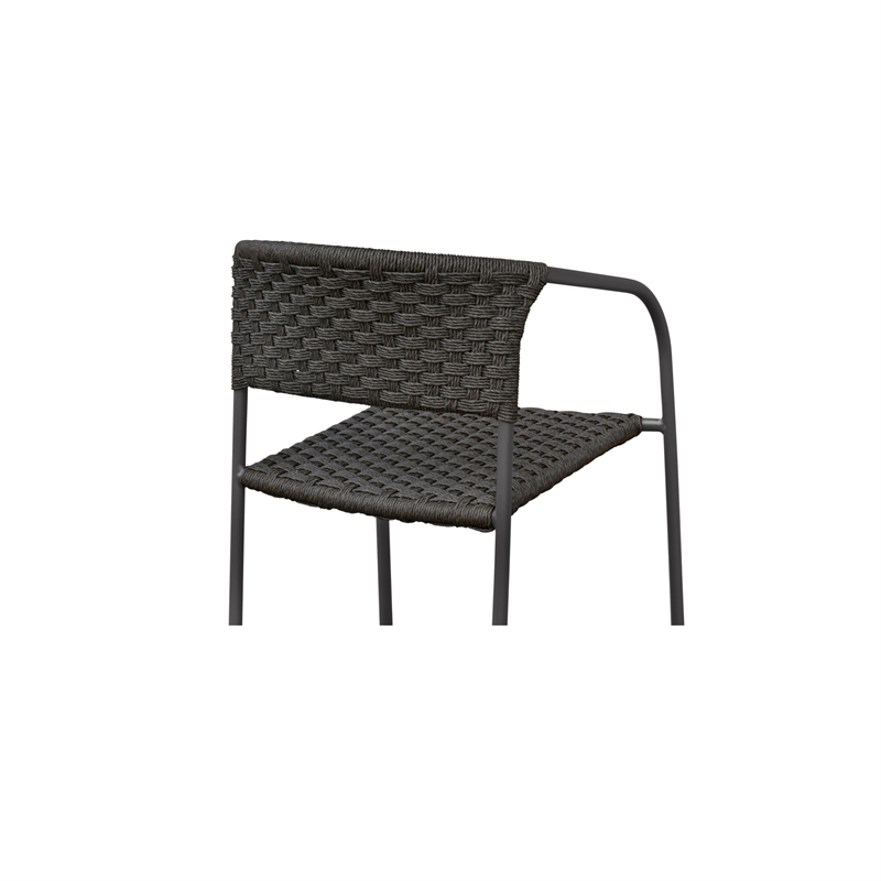 Moe's Home Collection Zola Dining Chair Metal Brown
