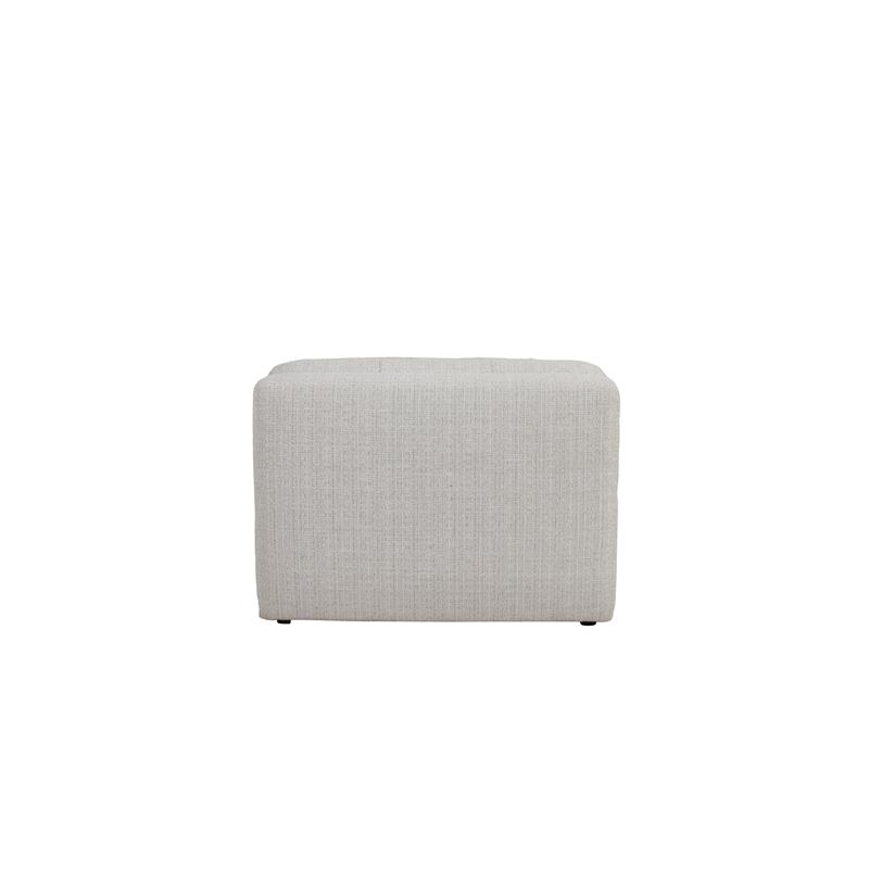 Moe's Home Collection Lino Slipper Chair Fabric Beige