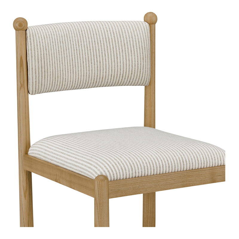 Moe's Home Collection Villetta Dining Chair Wood Multicolor