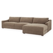 Moe's Home Collection Farrow Modular Sectional Fabric Taupe
