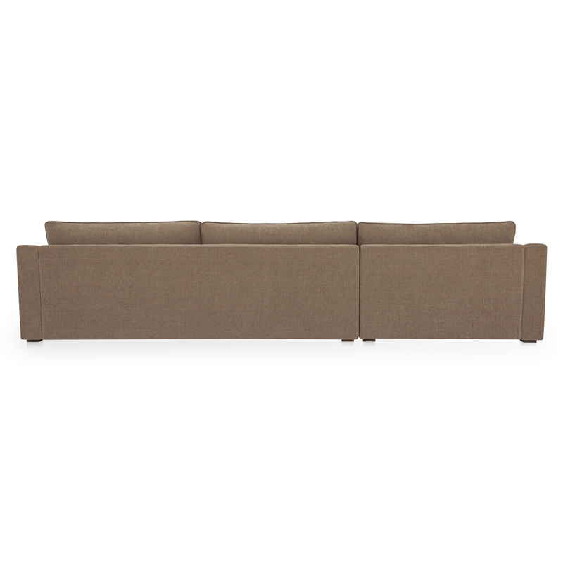 Moe's Home Collection Farrow Modular Sectional Fabric Taupe