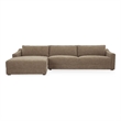 Moe's Home Collection Farrow Modular Sectional Fabric Taupe