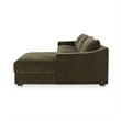 Moe's Home Collection Farrow Modular Sectional Fabric Green