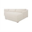 Moe's Home Collection Farrow Modular Sectional Fabric White