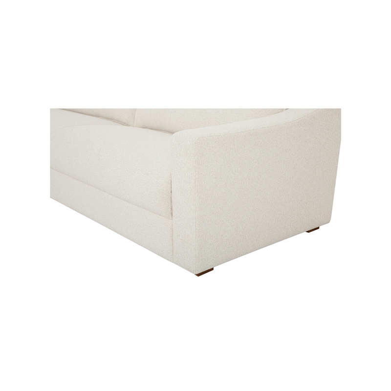 Moe's Home Collection Farrow Modular Sectional Fabric White