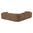 Moe's Home Collection Matina Modular Sectional Fabric Taupe