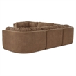 Moe's Home Collection Matina Modular Sectional Fabric Taupe