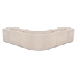 Moe's Home Collection Matina Modular Sectional Fabric Beige