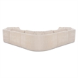 Moe's Home Collection Matina Modular Sectional Fabric Beige