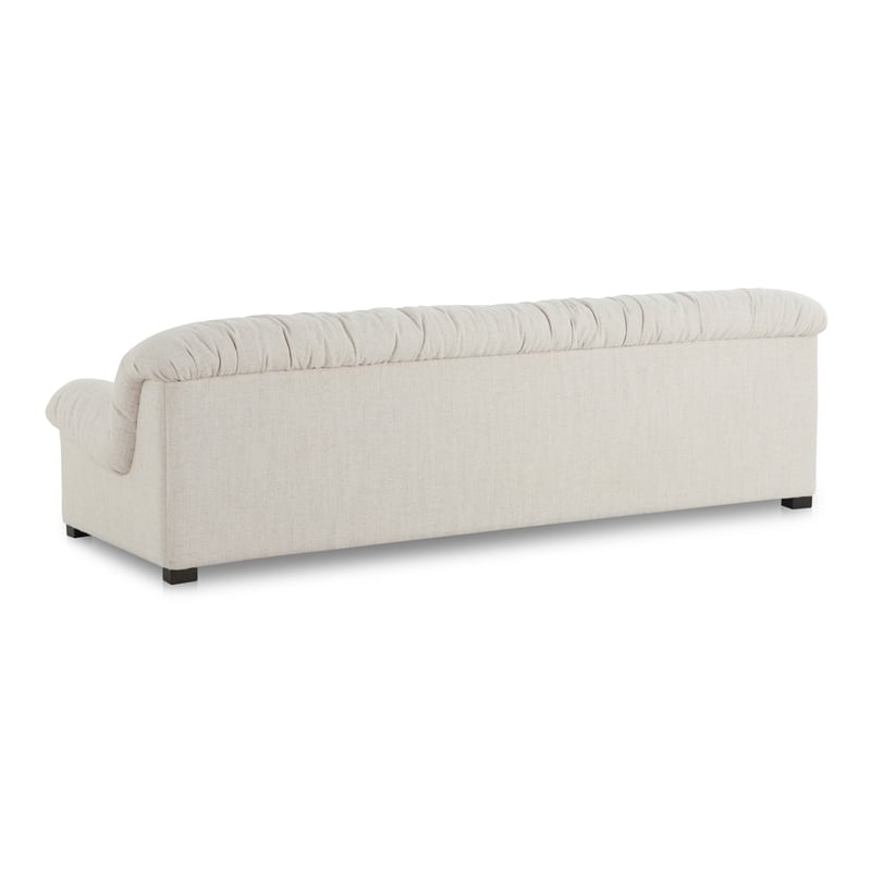 Moe's Home Collection Halston Sofa Fabric White