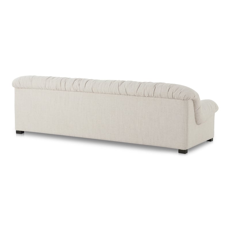 Moe's Home Collection Halston Sofa Fabric White
