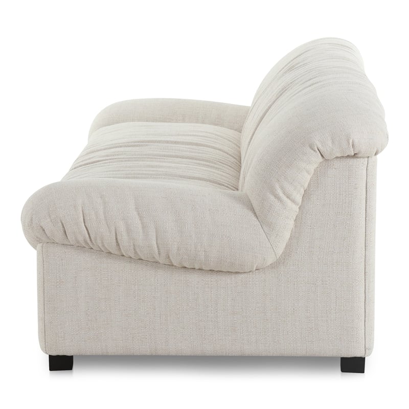 Moe's Home Collection Halston Sofa Fabric White