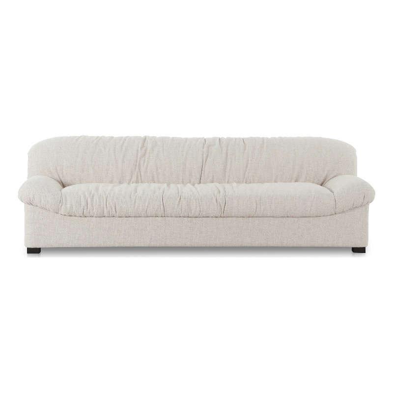 Moe's Home Collection Halston Sofa Fabric White