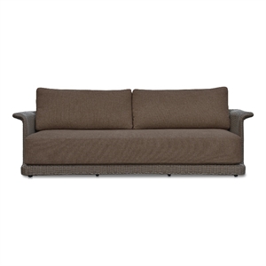 Moe's Home Collection Meredith Sofa Rattan Brown