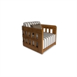 Moe's Home Collection Adelaide Sofa Wood Brown