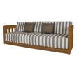 Moe's Home Collection Adelaide Sofa Wood Brown
