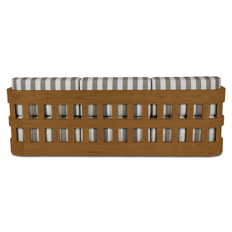 Moe's Home Collection Adelaide Sofa Wood Brown