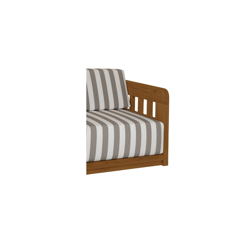 Moe's Home Collection Adelaide Sofa Wood Brown