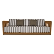 Moe's Home Collection Adelaide Sofa Wood Brown