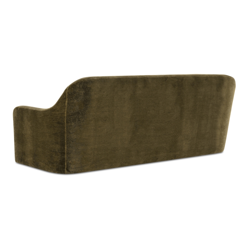 Moe's Home Collection Rialto Sofa Fabric Green