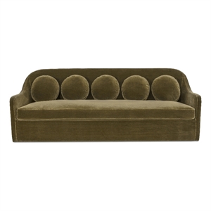 Moe's Home Collection Rialto Sofa Fabric Green