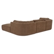 Moe's Home Collection Matina Modular Sectional Fabric Taupe