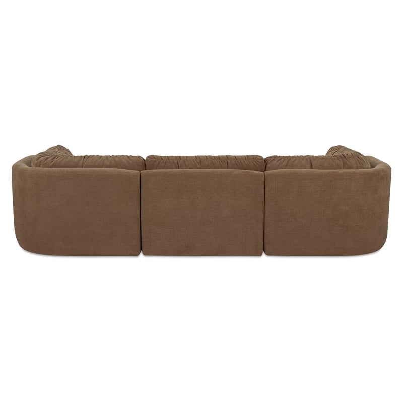 Moe's Home Collection Matina Modular Sectional Fabric Taupe