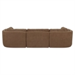 Moe's Home Collection Matina Modular Sectional Fabric Taupe