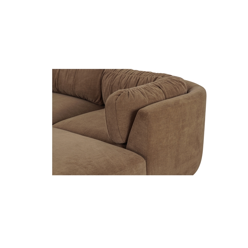 Moe's Home Collection Matina Modular Sectional Fabric Taupe