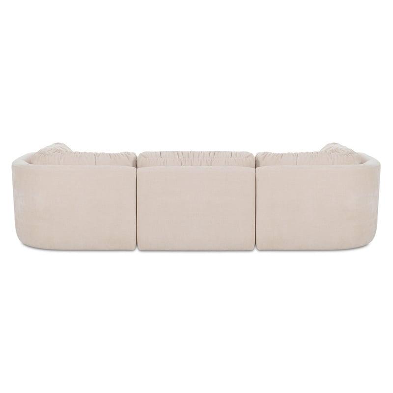 Moe's Home Collection Matina Modular Sectional Fabric Beige