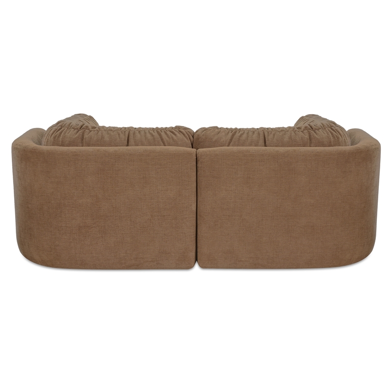 Moe's Home Collection Matina Modular Sectional Fabric Taupe