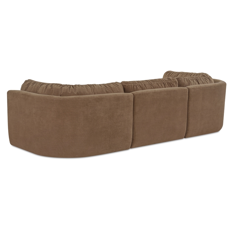 Moe's Home Collection Matina Modular Sofa Fabric Taupe