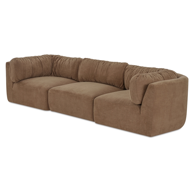 Moe's Home Collection Matina Modular Sofa Fabric Taupe