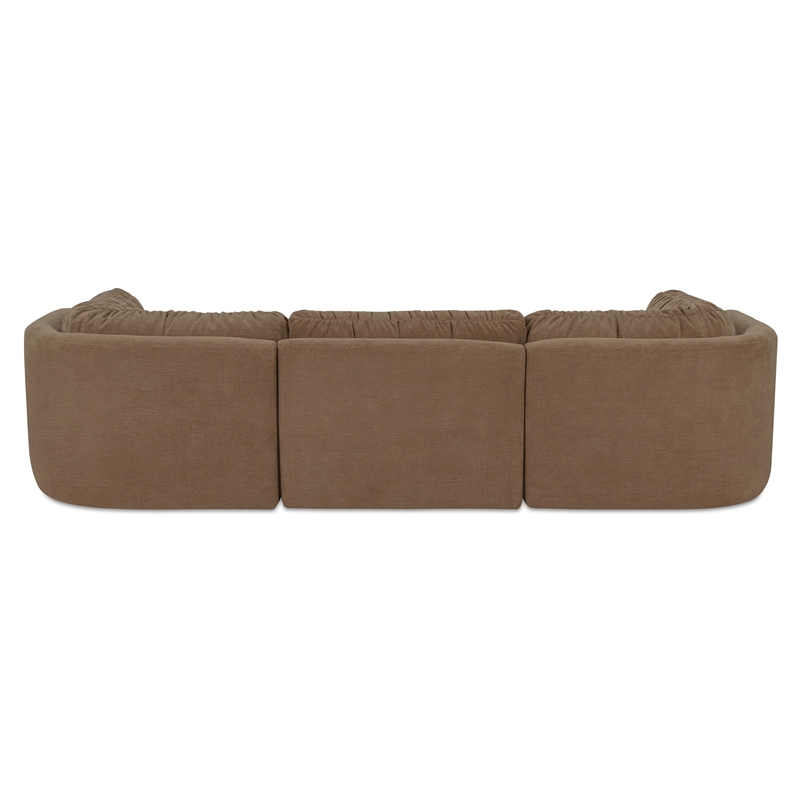 Moe's Home Collection Matina Modular Sofa Fabric Taupe