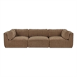 Moe's Home Collection Matina Modular Sofa Fabric Taupe